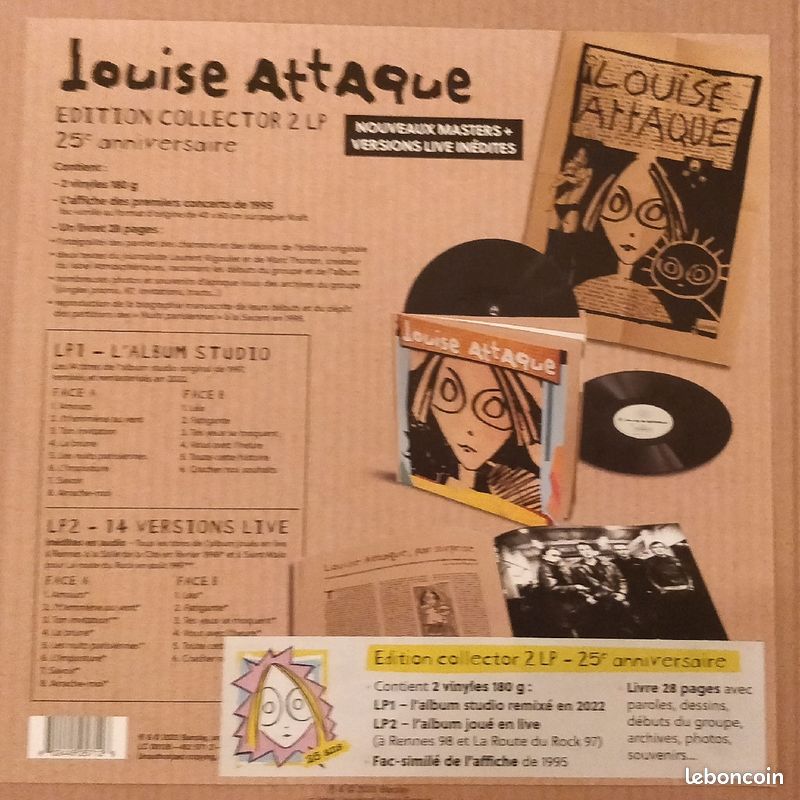 Vinyle Louise Attaque (image 2)