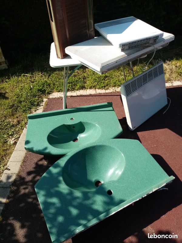 Vasque en résine en très bon état et qualité (image 3)