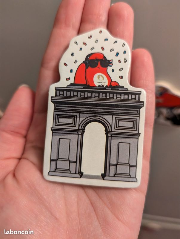 Magnet Mascotte Jeux Olympiques en Bois à choisir parmi 20 visuels (image 2)