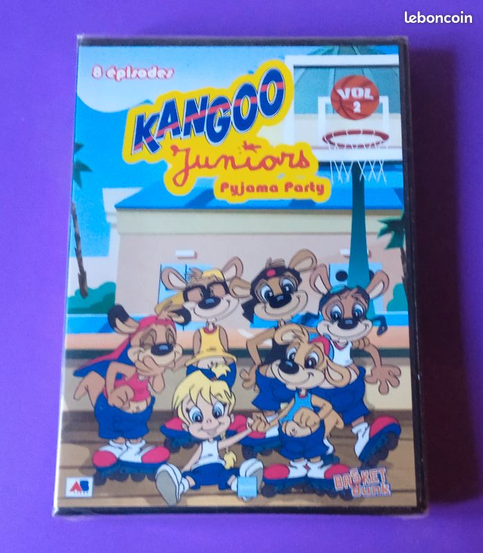 DVD Kangoo juniors volume 2 : Pyjama party -Neuf sous blister (image 1)