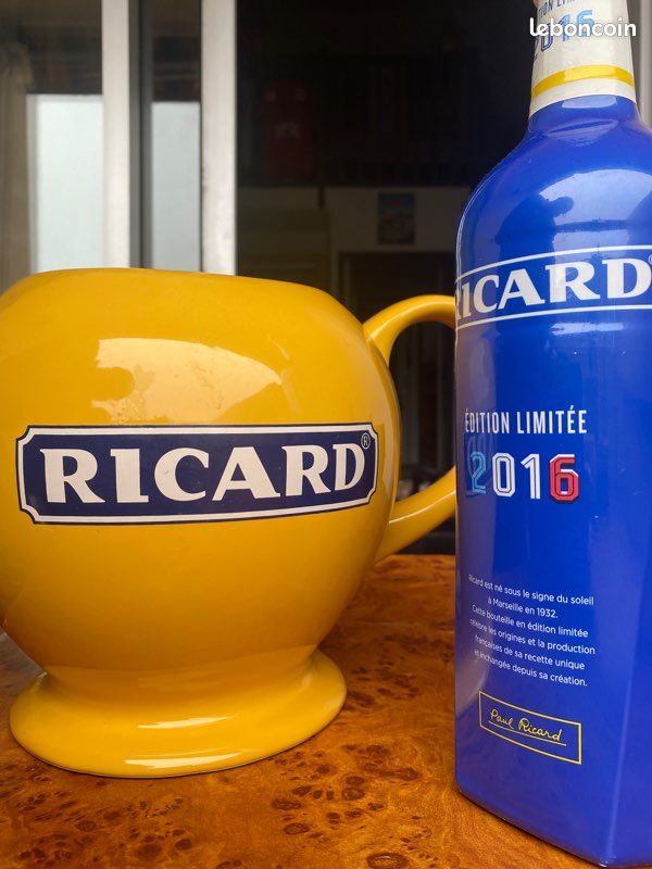 Carafe Ricard Collection 1932 – Verre Transparent – Occasion