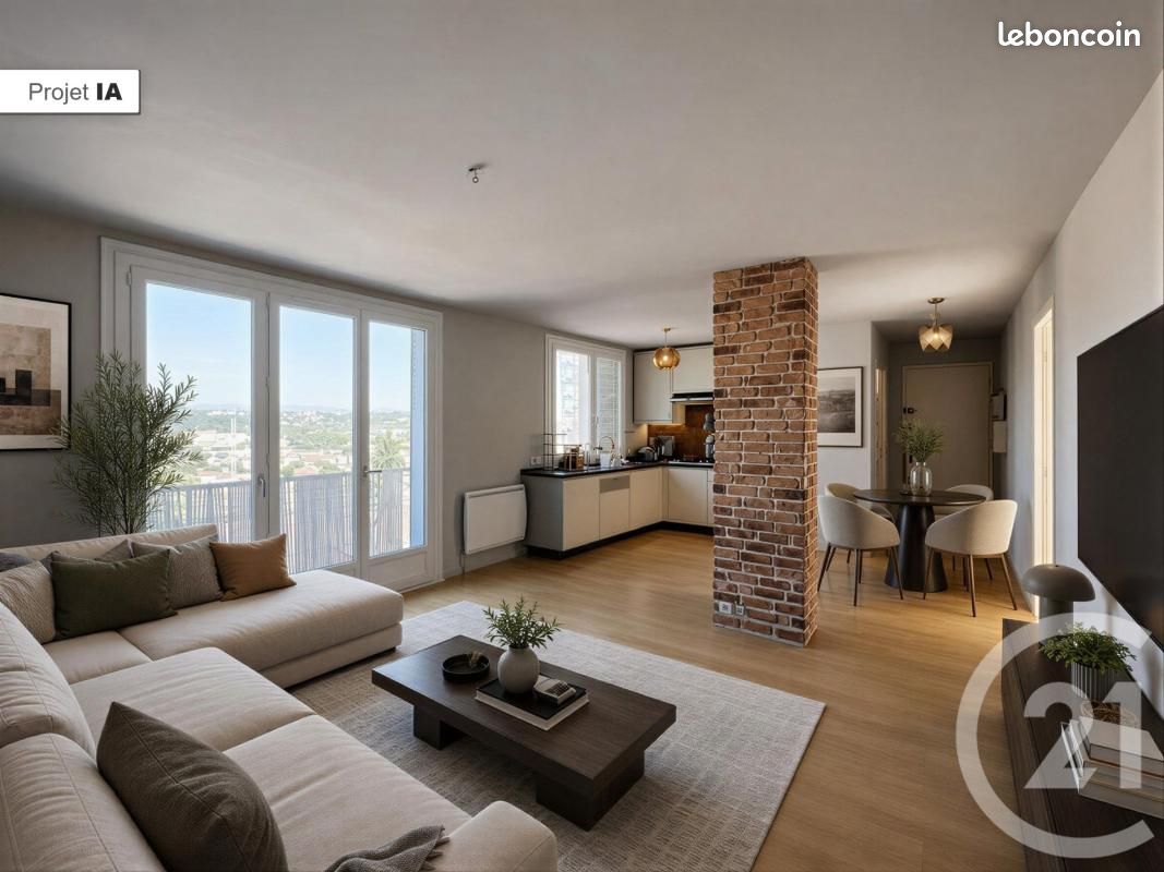 Appartement 3 pièces 57 m² · à Feyzin · 57 m² · 99 000 €