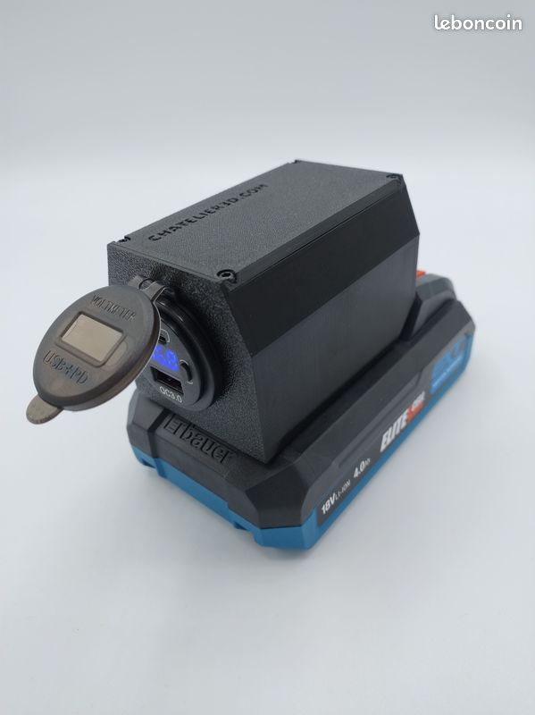 Usb Charging Erbauer Battery And Charger Erbauer EXT 18v Li-ion