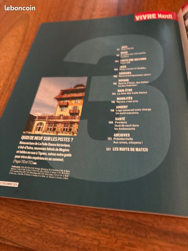 Revue Paris Match numéro 3997 du 17 décembre 2025 (image 3)