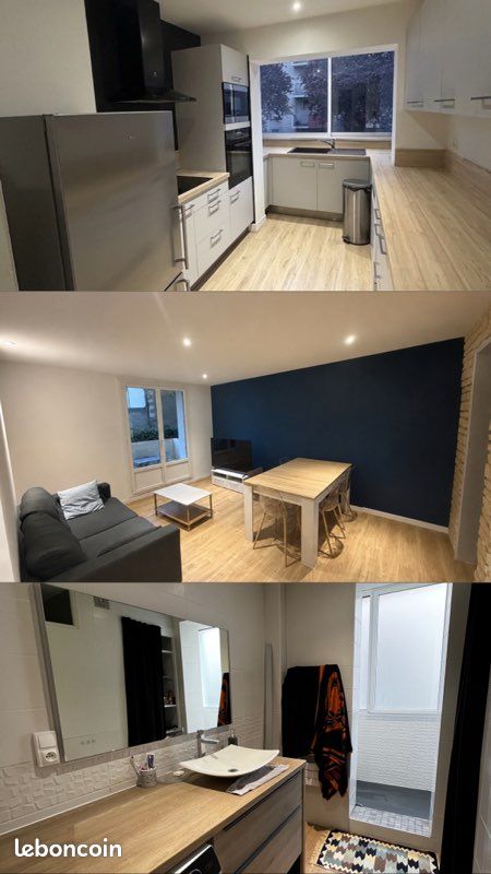 Appartement 4 pièces 70 m² · à Angers · 70 m² · 490 €/mois