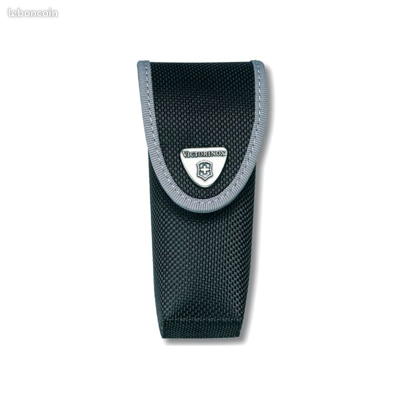 Victorinox - Etui Nylon Noir Pour 111mm 4-10 Pièces Empl. Mini-Torche - 4.0547.3 (image 1)