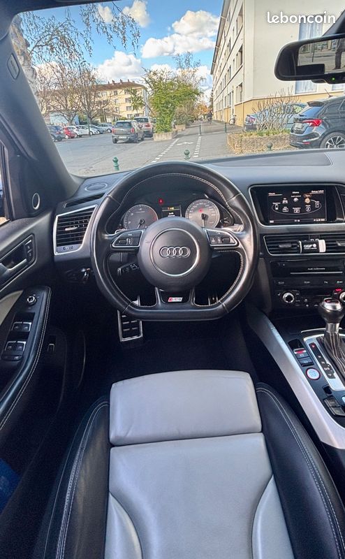 Audi sq5 sq5 3.0 v6 bitdi 326 quattro- sieges cuir bi ton+audio bang & olufsen (image 26)