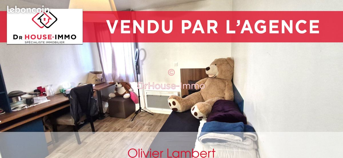 Appartement 2 pièces 19 m² · à Amiens · 19 m² · 75 000 €
