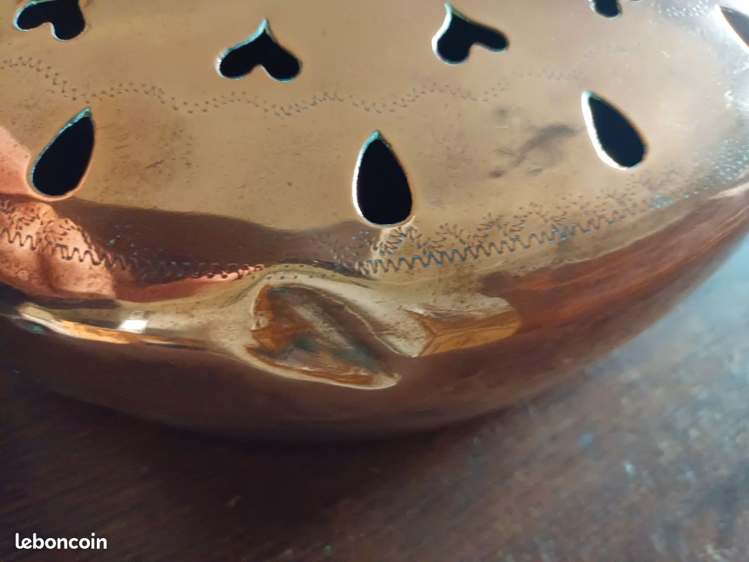 Vieille Bassinoire en cuivre/ chauffe lit (image 7)