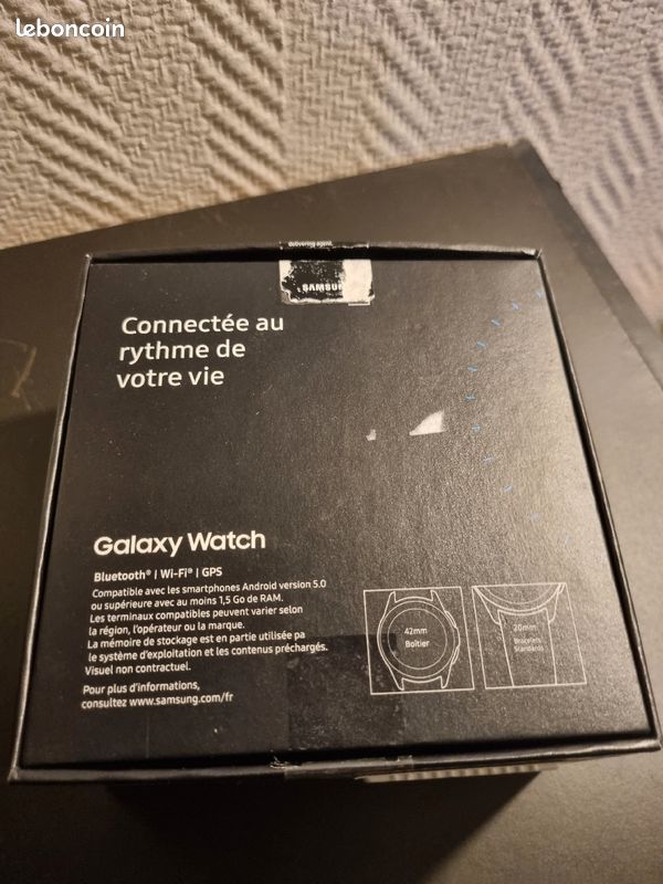 Boite vide Montre Galaxy Wath (image 2)