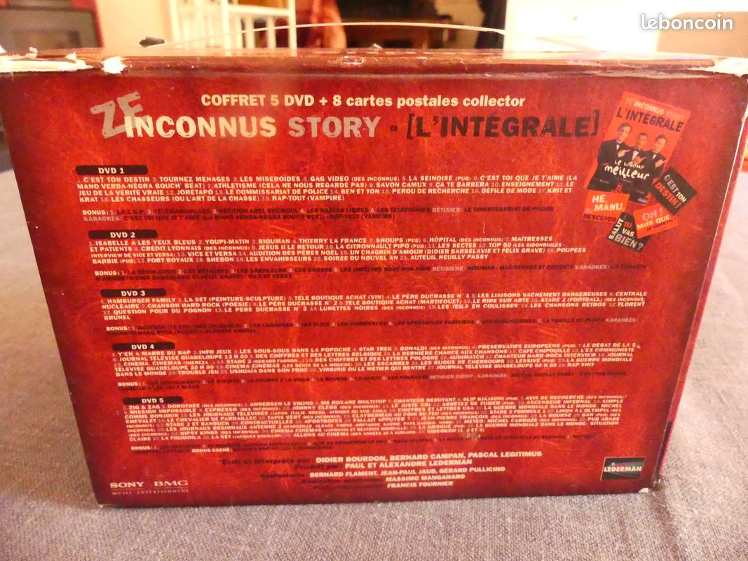 Ze inconnus story (l'integrale en coffret de 5 dvd) (image 2)
