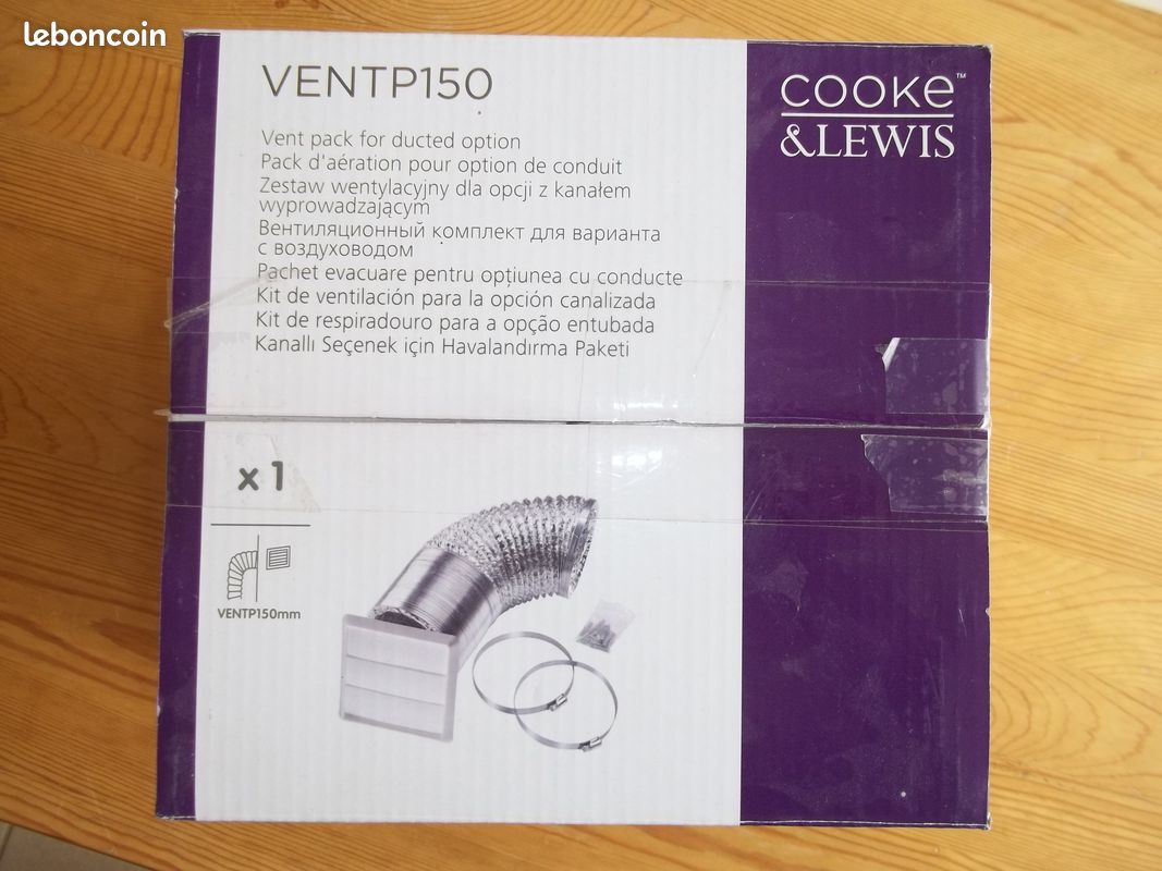 Cuisine brico dépot : Pack aération hotte aspirante (image 3)