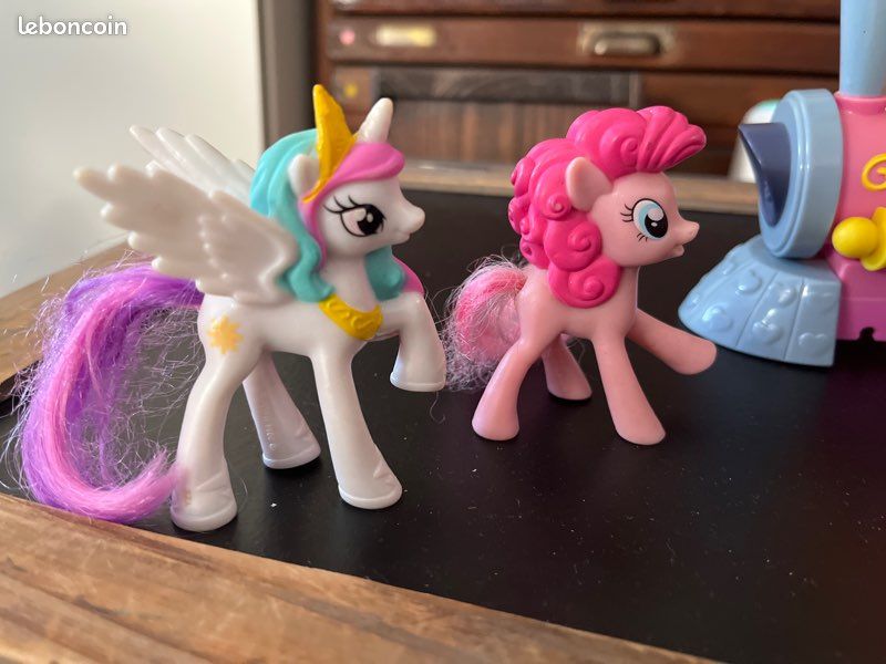 Maison Et Train My Little Pony Hasbro - Mon Petit Poney, Jouet Occasion