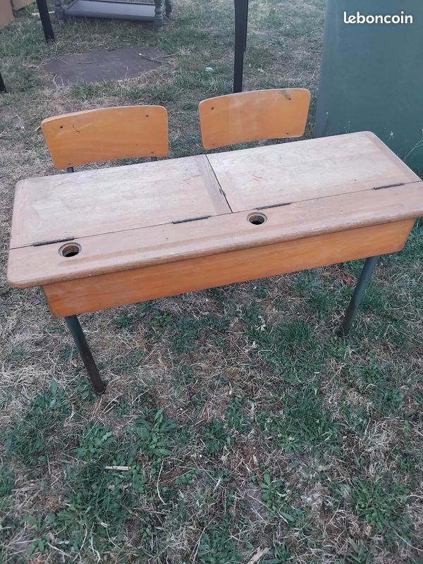 Bureau d enfant vintage (image 1)