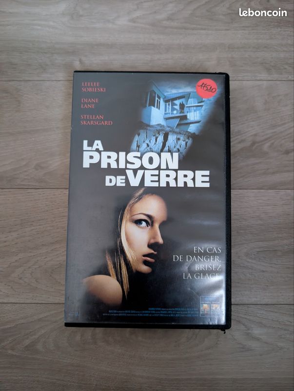 Cassette vidéo VHS "La prison de verre" (image 1)