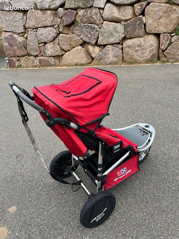 Poussette Shop N Jogg Protege Soleil Poussette Red Castle