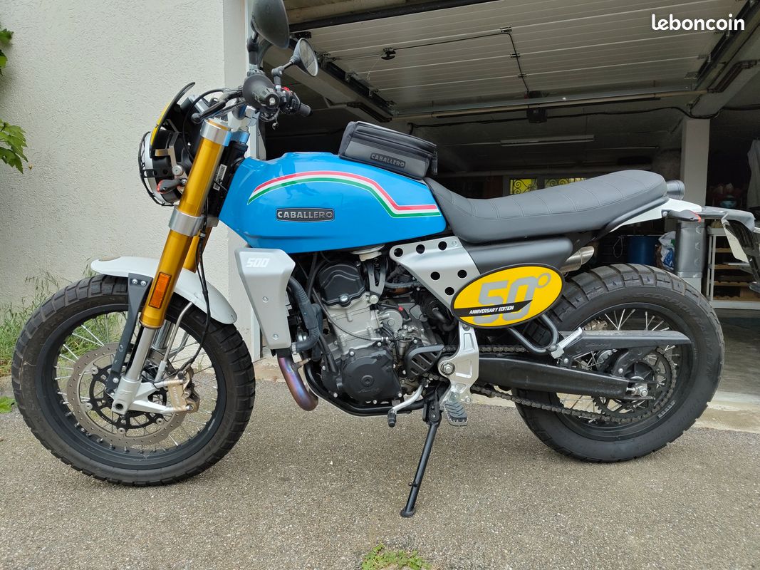 Fantic Caballero 500 Scrambler série limitée 50th anniversaire en