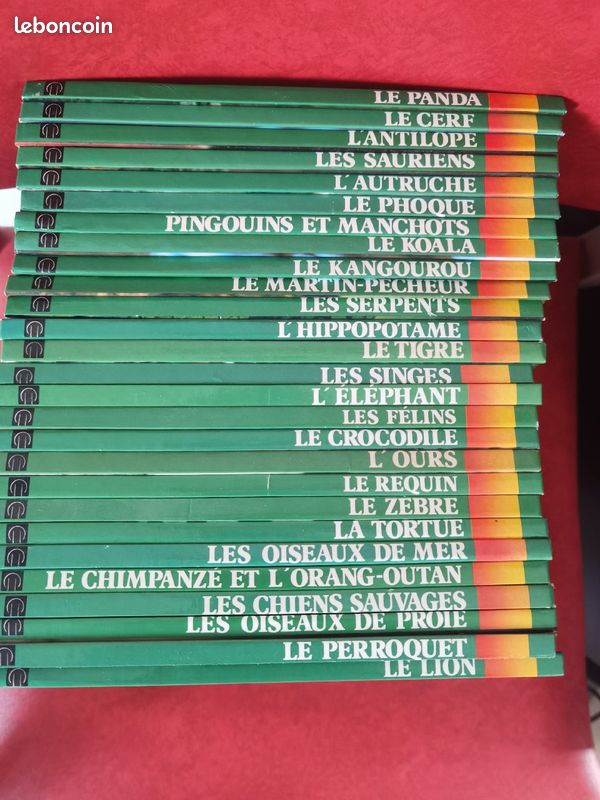 Lot livres animaux sauvages (image 2)