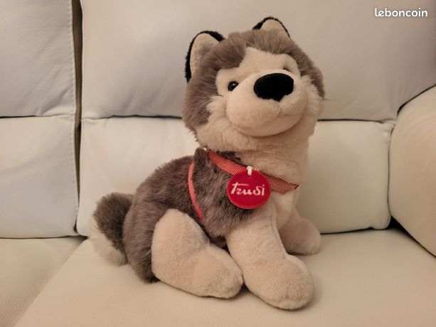 Trudi Cane Husky Pupazzo Peluche Trudi Cane Husky TRUDI Peluche