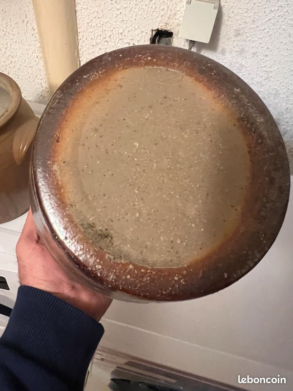 Pots à graisse en grès émaillé (image 3)
