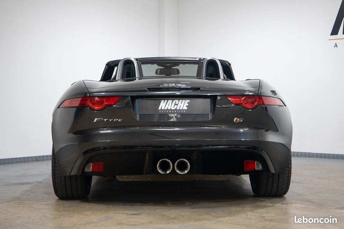 Jaguar F-Type V6 S - 380 cv - Origine France - Historique complet Jaguar - Très bien équipée (image 5)