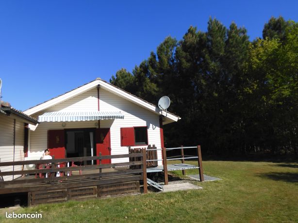 Maison bois T4 au Port de plaisance s Sanguinet-Biscarrosse 3ch PMR