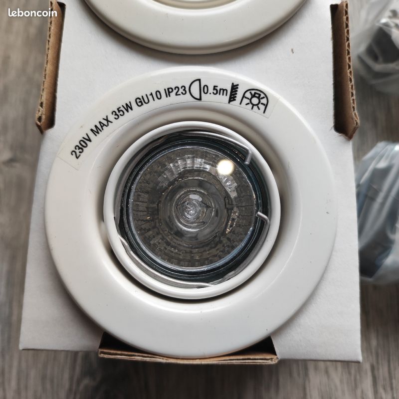 Spot encastrable orientable blanc GU10 Mini (image 2)