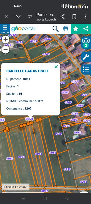 Terrain à vendre DIEFMATTEN · 180 000 €