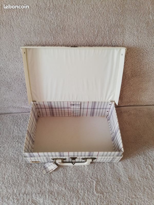 Malette valise attaché-case vintage art déco XXe 1950 1970 PN France | eBay