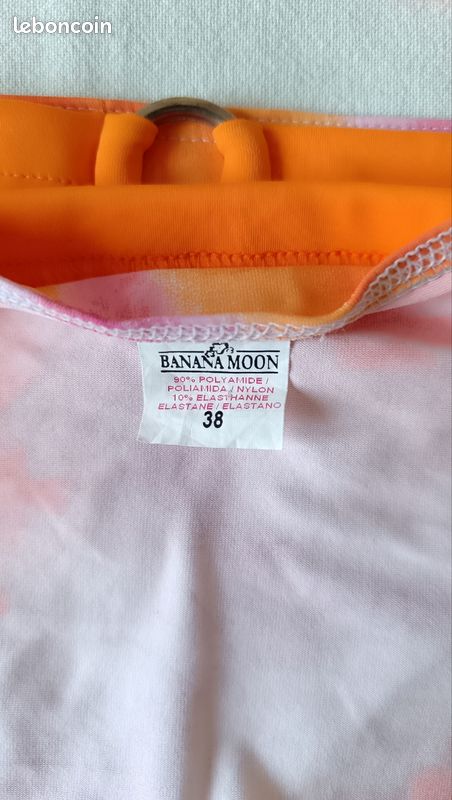 Maillot 2 pièces Banana Moon T36 (image 4)
