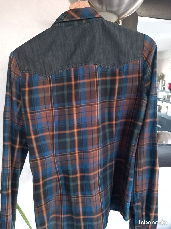 Chemise Kaporal Marron Taille S – Occasion Très Bon État, Coton