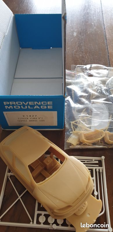 Kit résine Citroën Xsara Trophée ANDROS 99 1/43 Marque Provence Moulage (image 2)