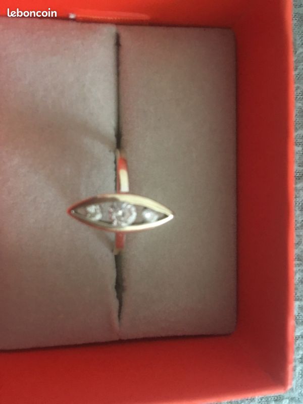 Jolies bague or jaune (image 1)