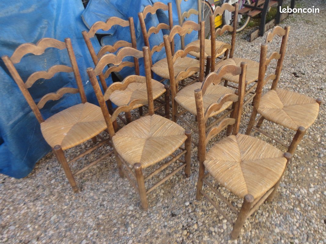 Chaises bois (image 3)