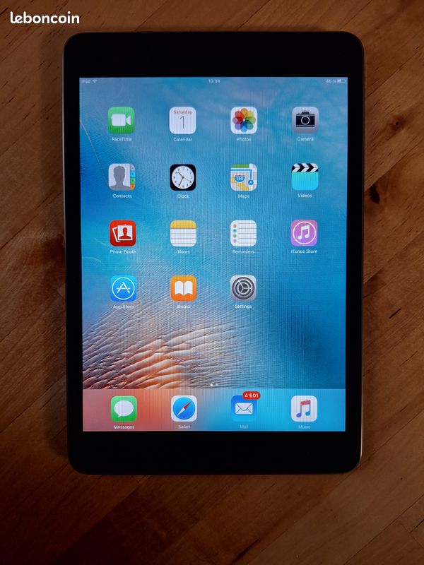 Apple Ipad mini version 9.3.5 16go, comme neuf (image 1)
