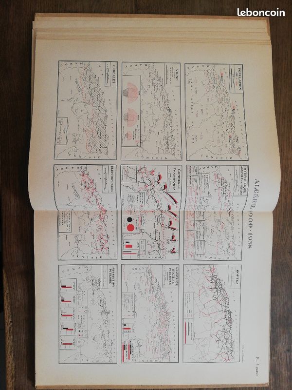 Atlas de l'Afrique du Nord Édité par l'Ilustration 1939 (image 9)