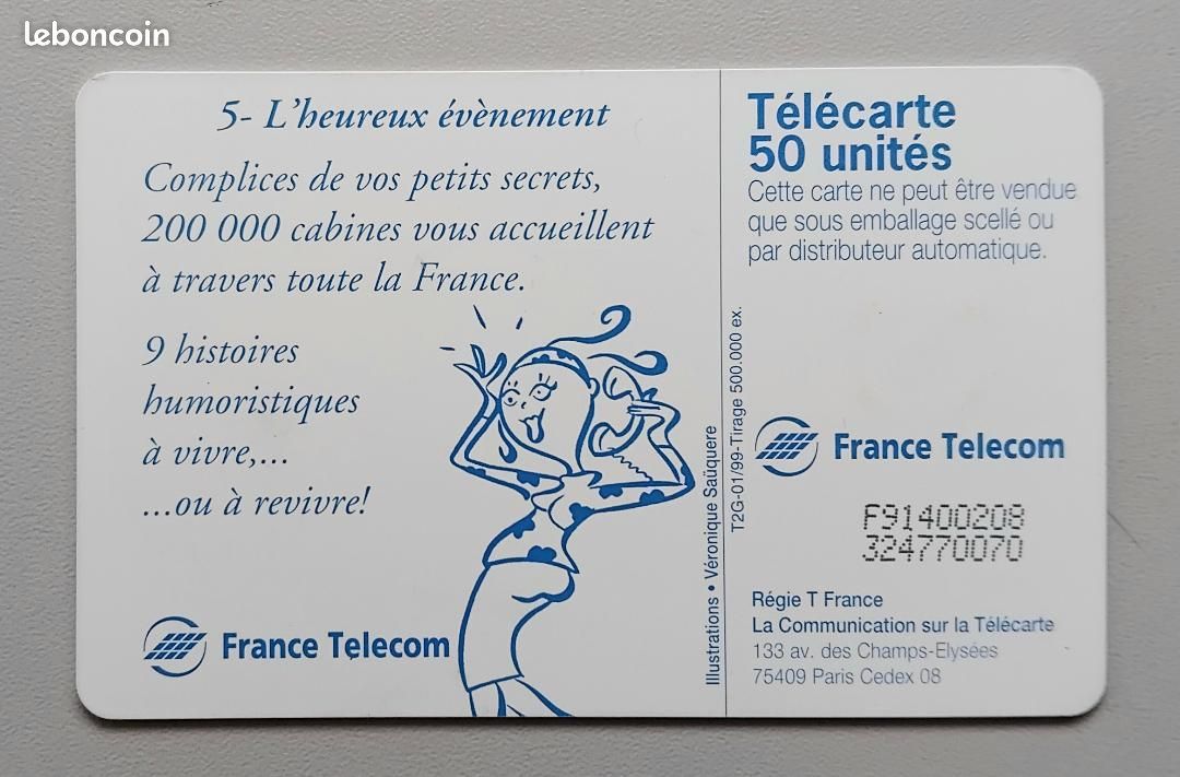 Carte téléphonique télécarte 120 unités Vittel