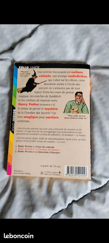Livre Harry Potter (image 3)