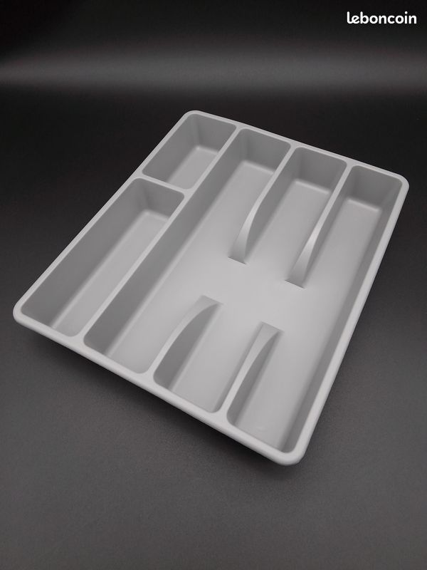 Bac / range-couverts IKEA SMÄCKER gris (image 1)