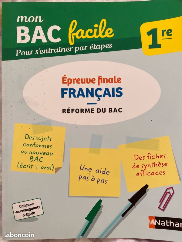Mon bac facile 1 ère neuf (image 1)