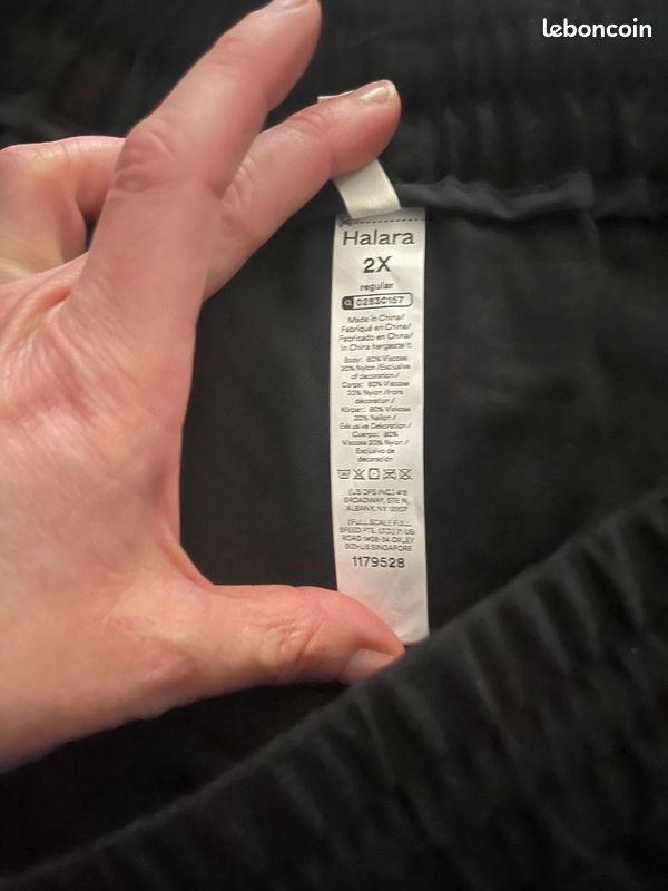Pantalon large femme (image 3)
