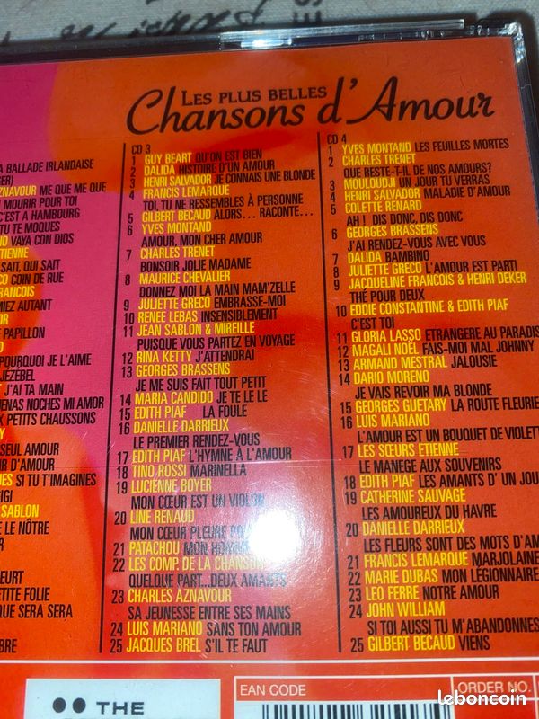 Cd chanson d’amour (image 4)
