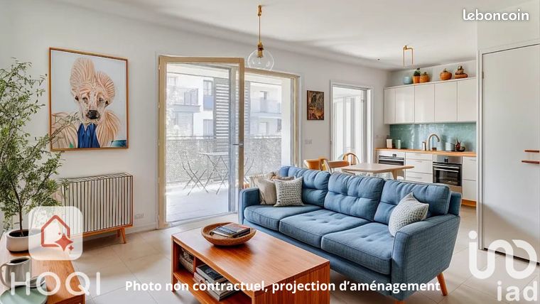 Appartement 3 pièces 63 m²