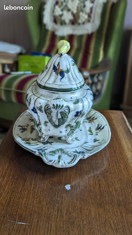 Ensemble soupière CAPODIMONTE (image 2)