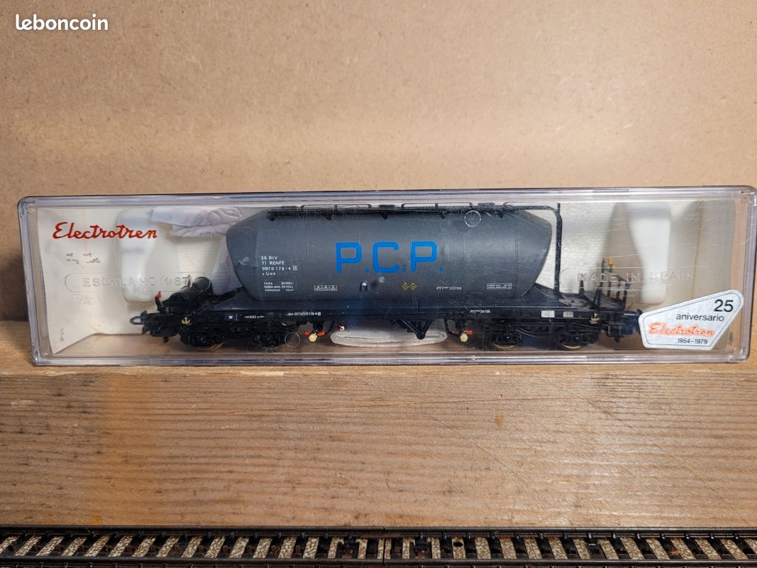 ELECTROTREN 5126, wagon plat bâché RENFE neuf BO