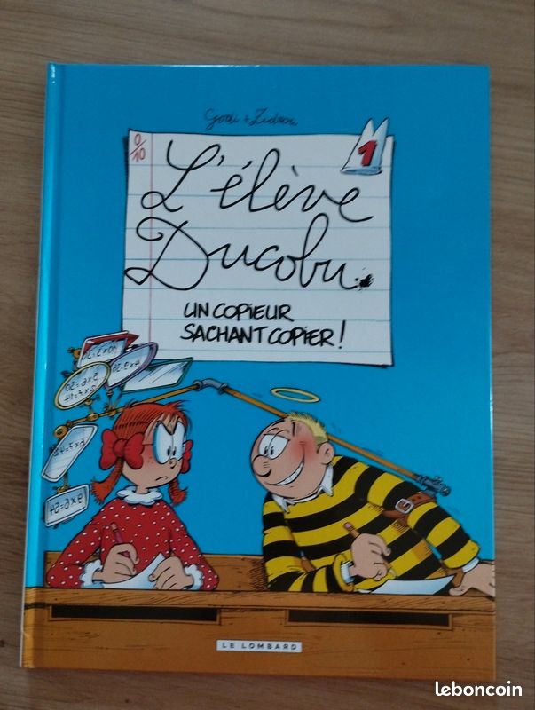 Bd l'élève Ducobu 1 Un copieur sachant copier (image 1)