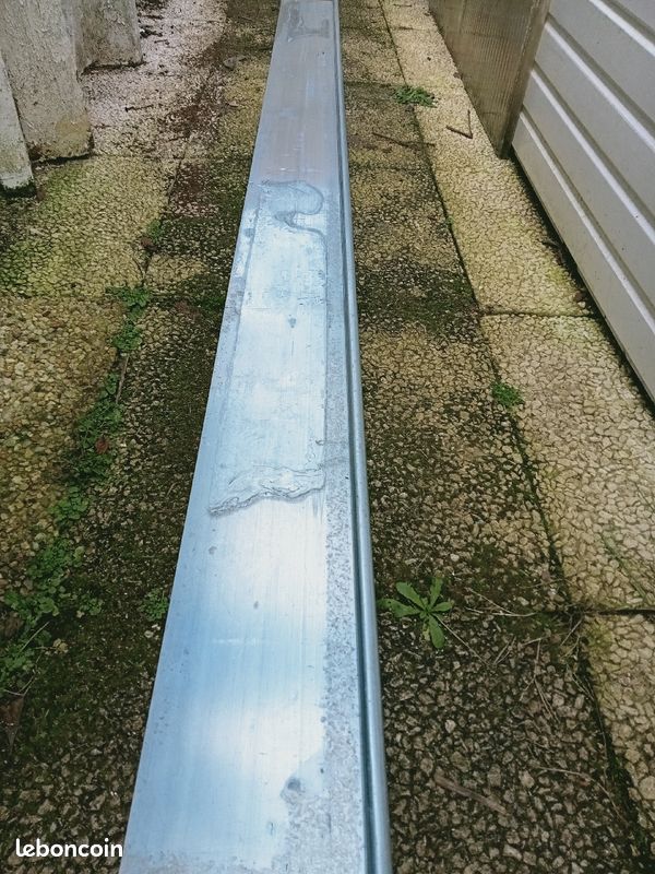 Profil zinc 2 m et 2 m80 couverture étanchéité (image 3)