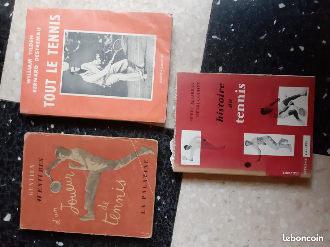 Très vieux livres tennis (image 1)