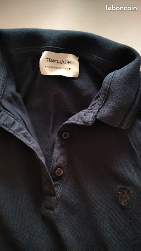 Robe polo bleu marine Vêtements