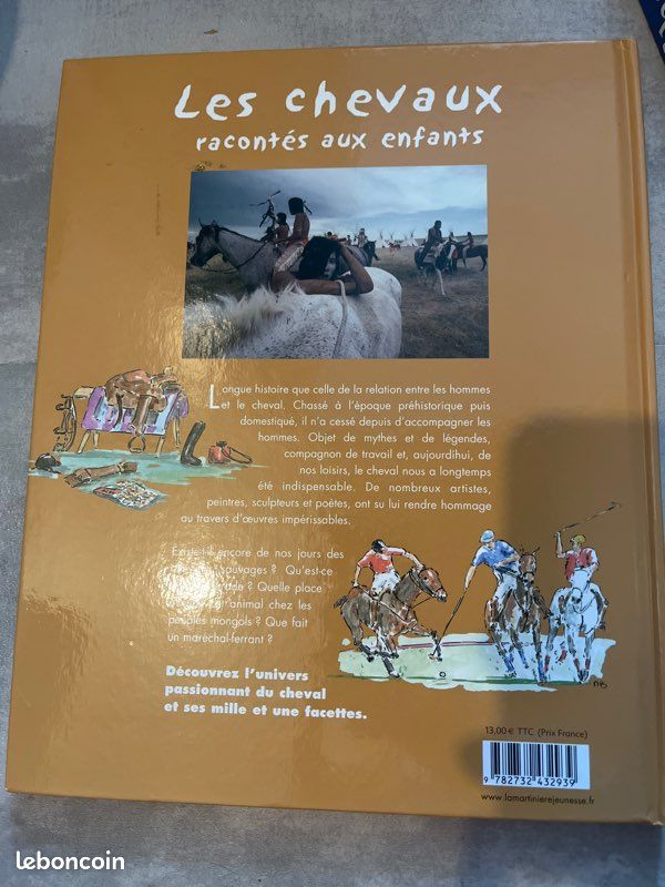 Livre - les chevaux racontés aux enfants (image 3)
